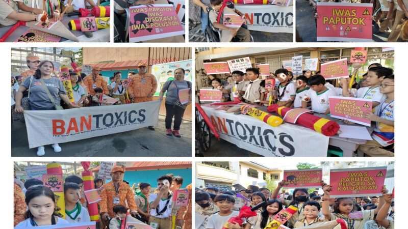“Iwas Paputok” Campaign: BAN Toxics Collaborates with Schools to Prevent and Reduce Firecracker-Related Injuries