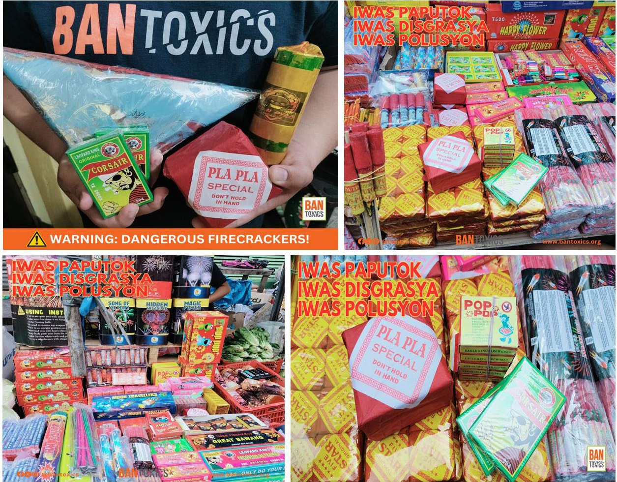 Urgent Call to Action: Toxic Watchdog Group Urges PNP and Local Officials to Confiscate Hazardous Illegal Firecrackers