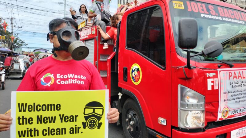 Health and Environmental Advocates Push for Non-Use of Firecrackers and Fireworks to Cut Toxic Air Pollution