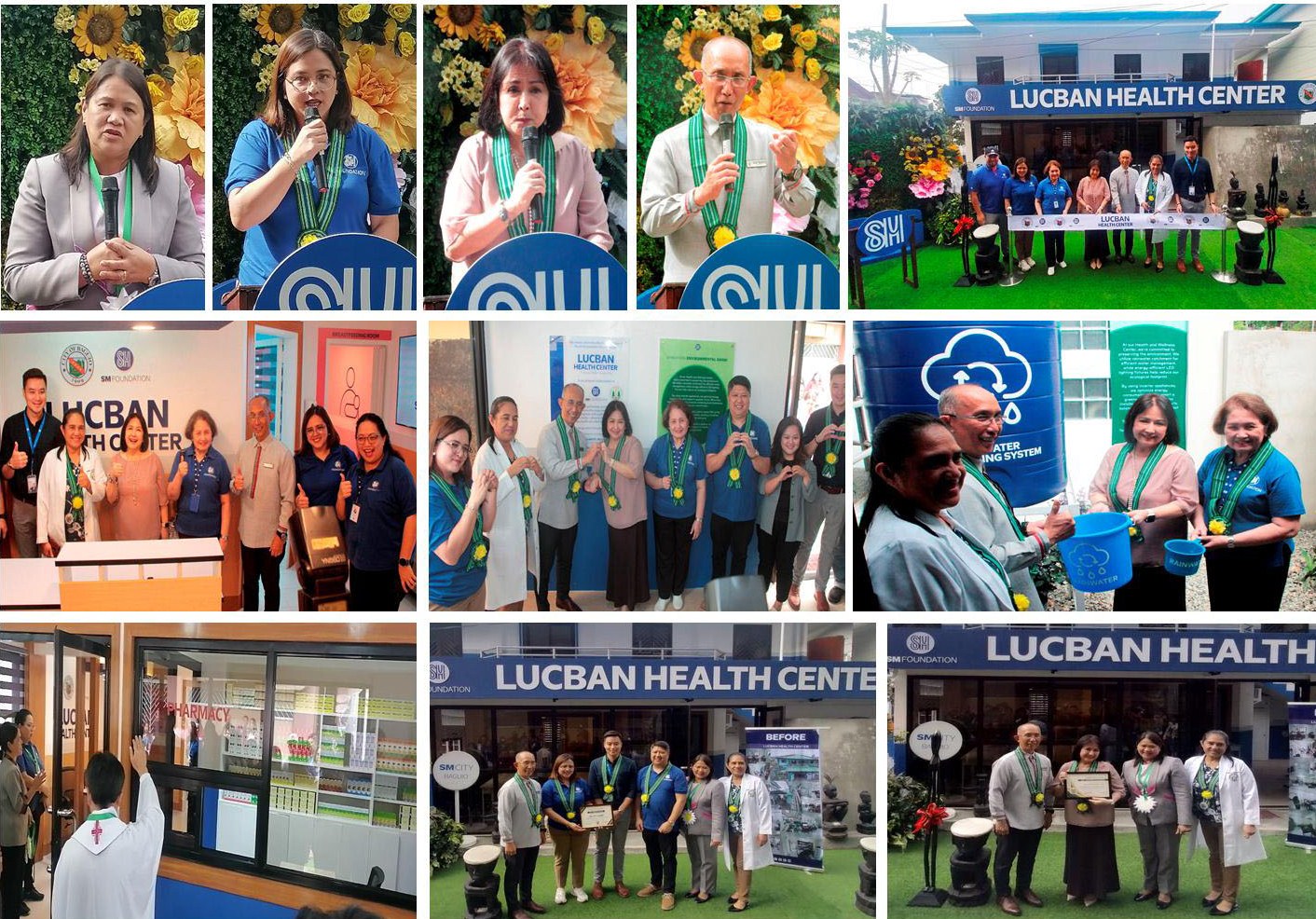 Lucban Health Center formally opened after the renovation through the SM Foundation