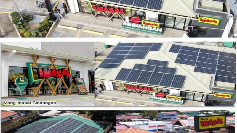 Mang Inasal stores in Zamboanga start using solar panels