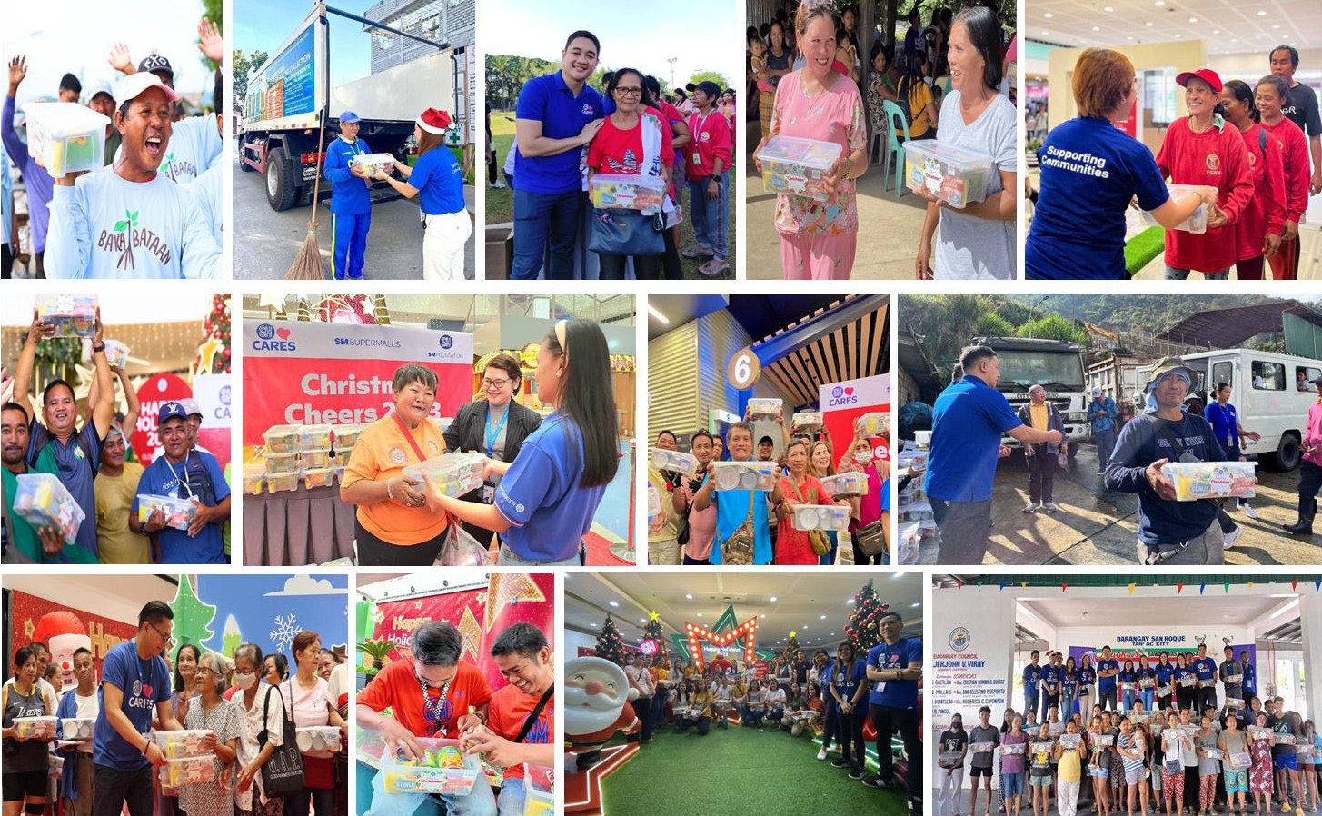 SM SUPERMALLS IN NORTH LUZON DISTRIBUTE CHRISTMAS CHEERS TO COMMUNITIES