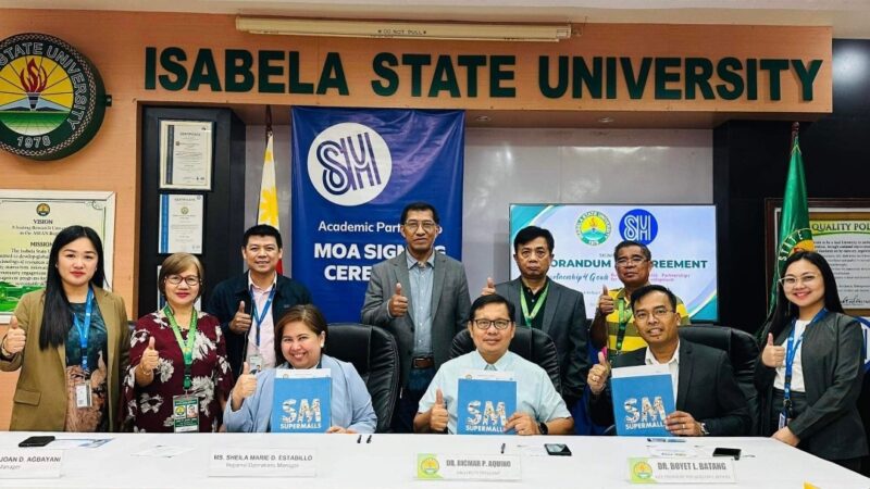 SM and Isabela State University renews Academe Partnership