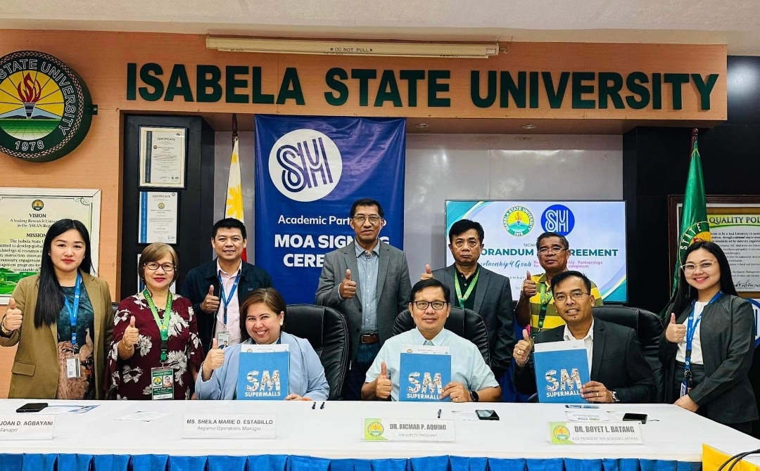 SM and Isabela State University renews Academe Partnership