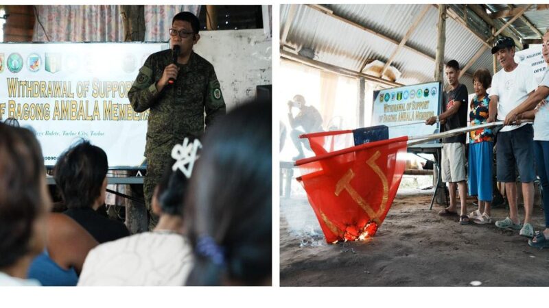 54 FARMERS OF PROGRESSIVE GROUP AMGL DENOUNCED CTG IN CENTRAL LUZON