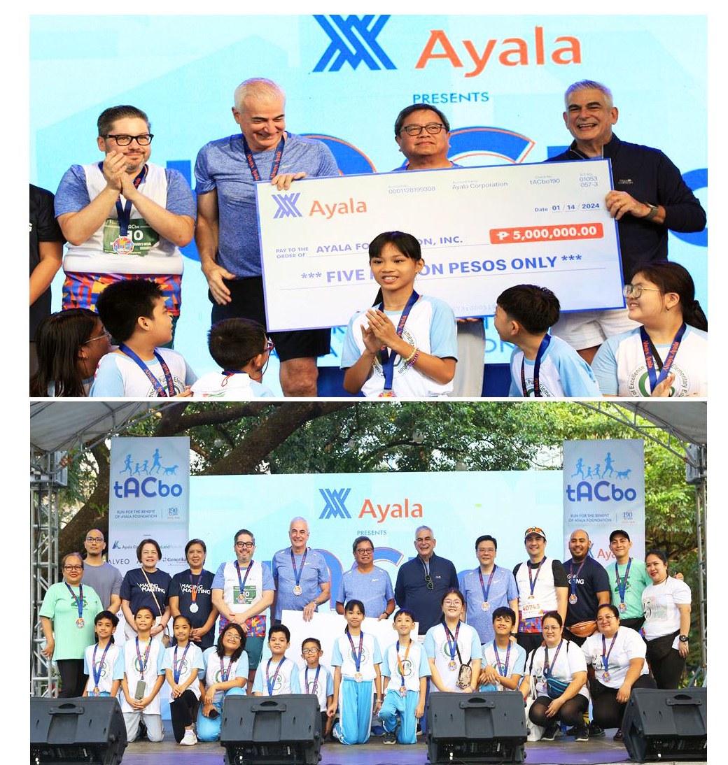 #tACbo raises PhP6 million for Ayala Foundation’s education programs