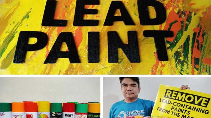 EcoWaste Coalition Bares New List of 31 Lead-Containing Spray Paints