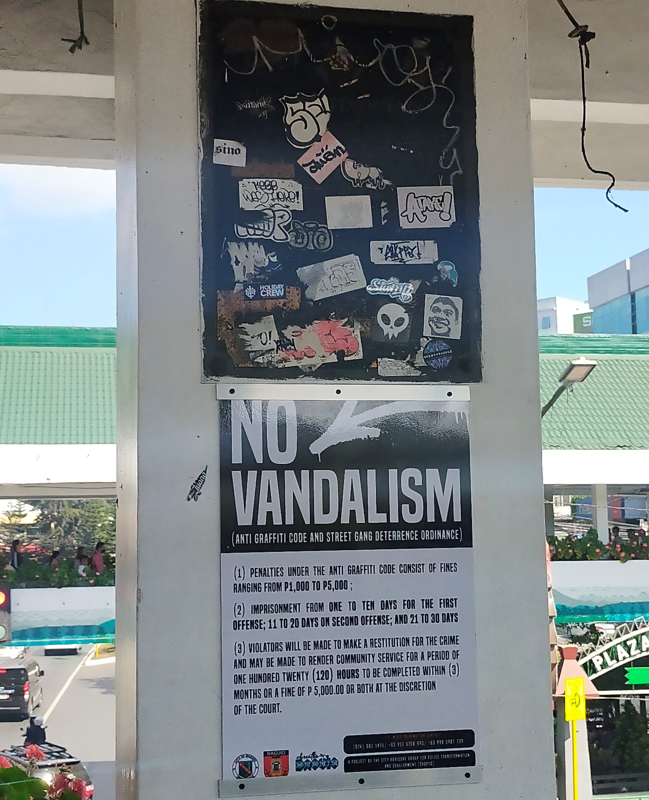 Intensified campaign to enforce its existing anti-graffiti ordinances in the City