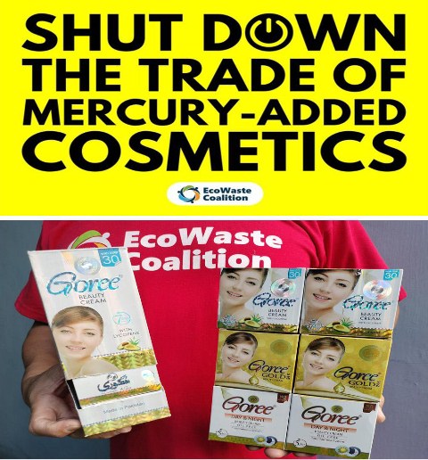 EcoWaste Coalition Pushes for Combined Measures to Remove Pakistan-Made Beauty Creams with Mercury from the Market