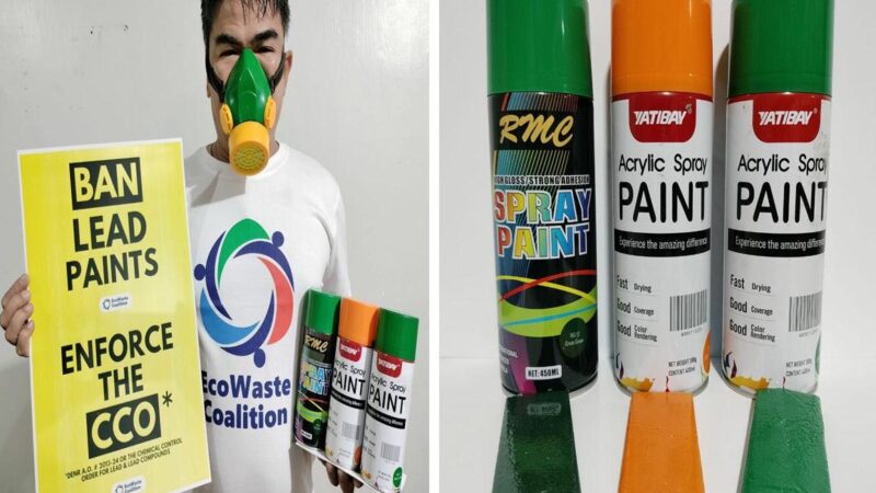 Warning Out on 3 More Leaded Spray Paints