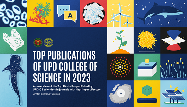 Top 10 publications of UPD College of Science in 2023