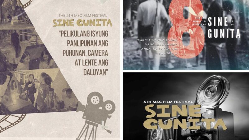 Sinegunita muling masasaksihan, Ika-5 MSC Film Festival ngayong Buwan ng mga Sining