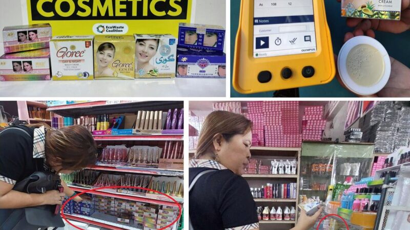 EcoWaste Coalition Asks CDO City Mayor to Clear Cogon Market of Dangerous Cosmetics with Mercury