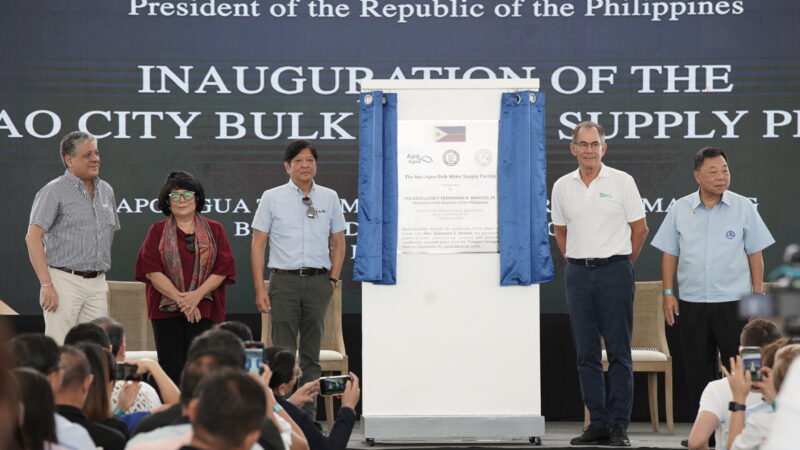 Largest bulk water project in the country to address Davao’s growing water needs