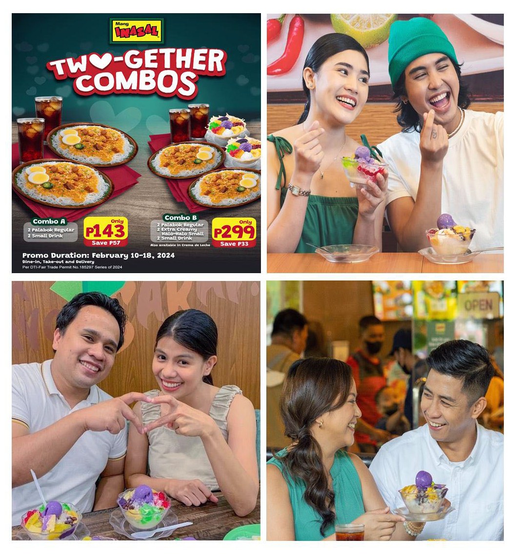 Celebrate Valentine’s Day with Mang Inasal TWO-gether Combos
