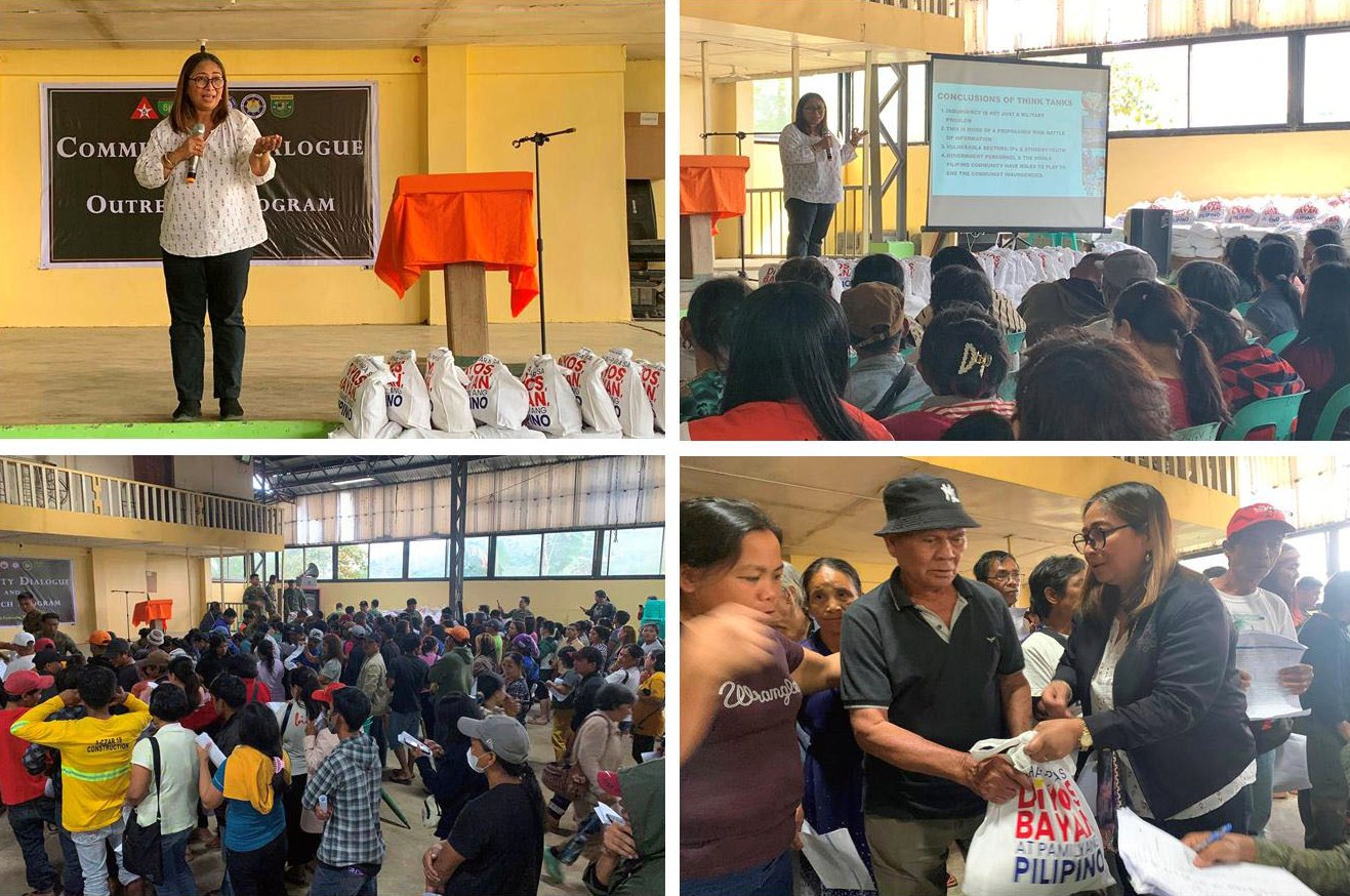 NICA-RO2 head tackles Peace and National Security Awareness during community dialogue in Nueva Vizcaya
