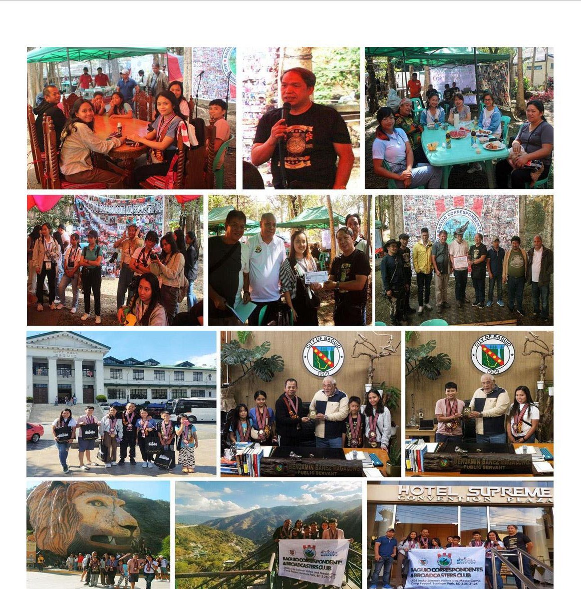 Seven first-timers visiting Baguio City were lucky enough to be selected as BCBC’s LSV 2024