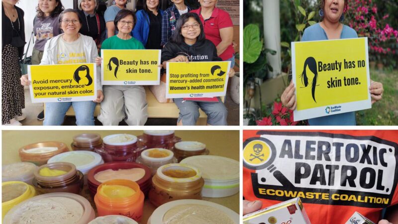 EcoWaste Coalition Calls for Concerted Action to Protect Women from a Highly Preventable Source of Mercury Exposure