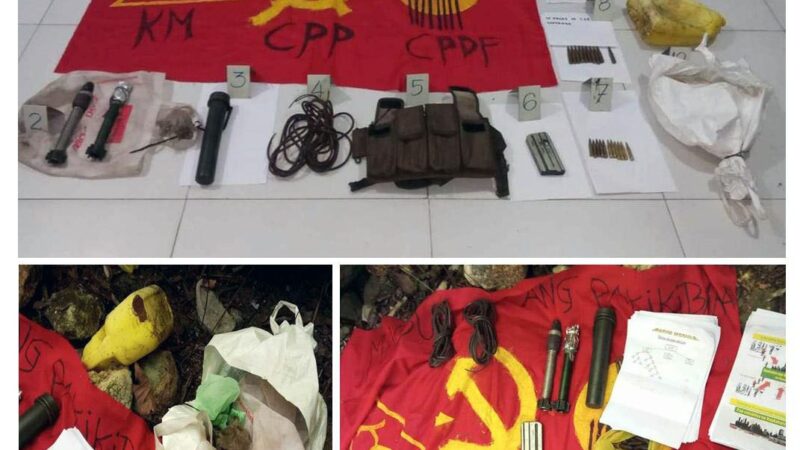 EXPLOSIVE CACHE, AMMUNITIONS, AND SUBVERSIVE DOCUMENTS DISCOVERED IN KALINGA