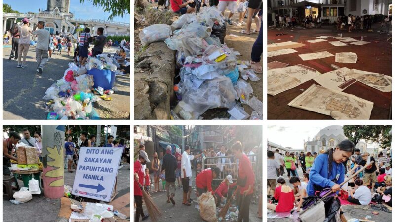 EcoWaste Coalition Praises Litter-Free Shrines and Churches, Laments Littered Pilgrimage Sites