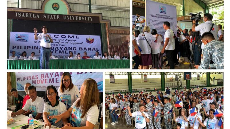 NICA-RO2 launch “Pilipinas Bayang Banal Movement” in Isabela