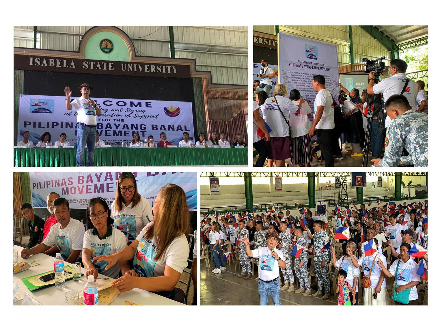 NICA-RO2 launch “Pilipinas Bayang Banal Movement” in Isabela