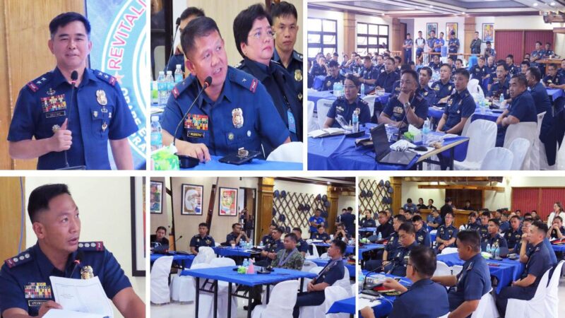 Revitalized Pulis sa Barangay discussion with PCR Director PMGEN EDGAR O OKUBO
