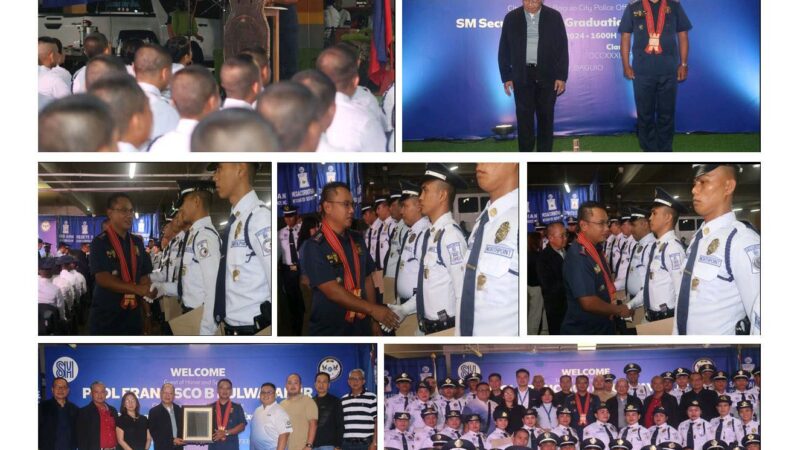 BCPO City Director Challenges Newly Graduated Security Guards to Combat Theft in Baguio City