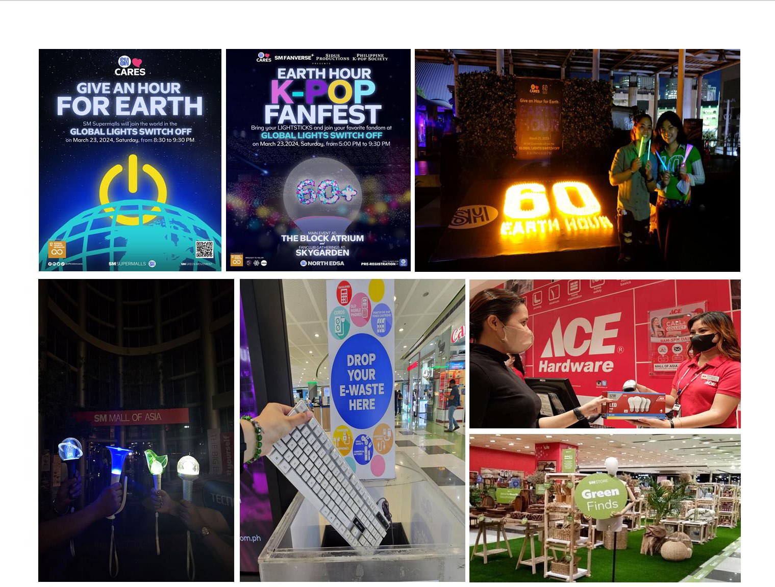Time to Shine: Make Your Mark for Earth Hour at SM Malls