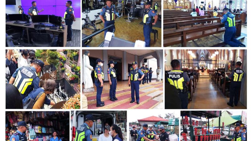 RD PBGEN PEREDO JR. led the ocular inspection and participated in the practice of Visita Iglesia