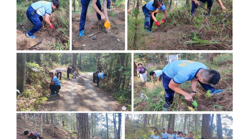 CLEAN UP DRIVE AT BUSOL WATERSHED