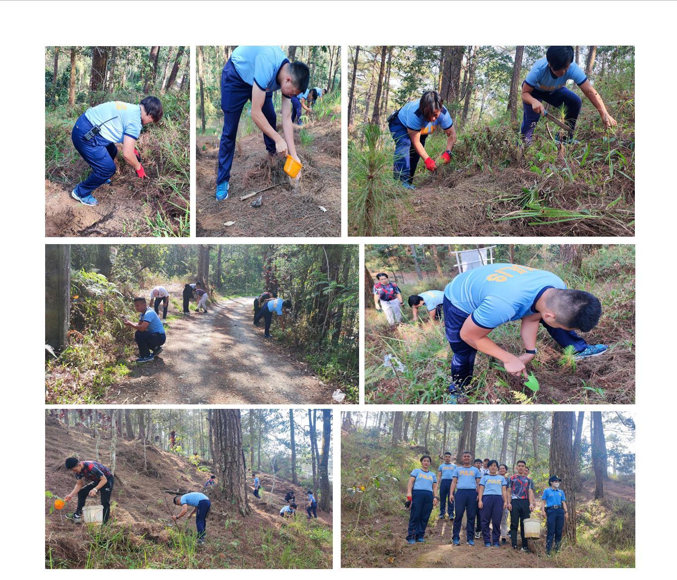 CLEAN UP DRIVE AT BUSOL WATERSHED