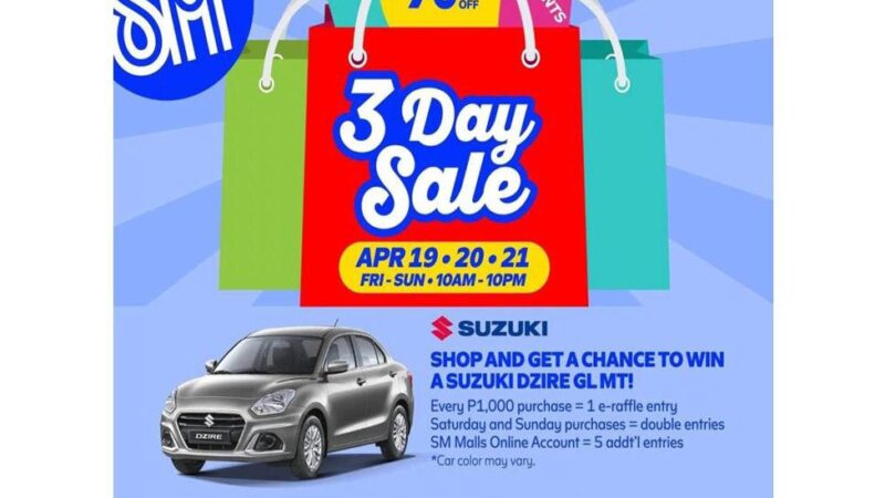 SM City Baguio 3-DAY SALE