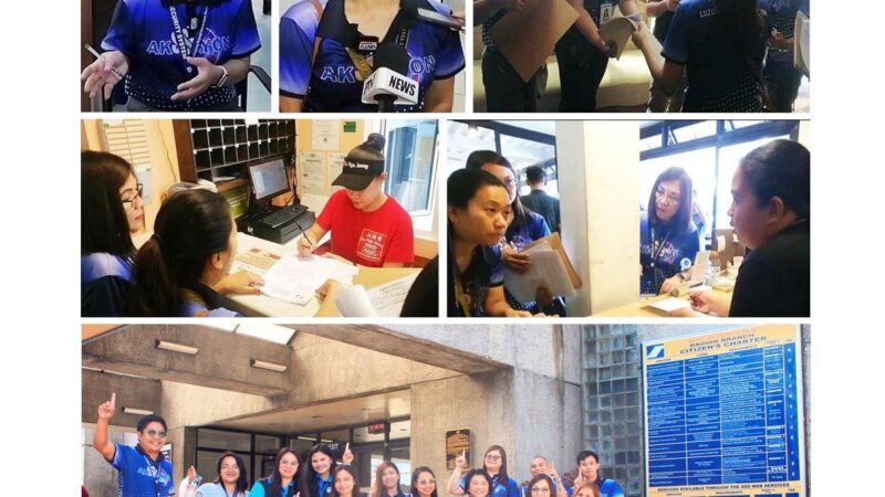 SSS Baguio conducted a simultaneous nationwide RACE Campaign