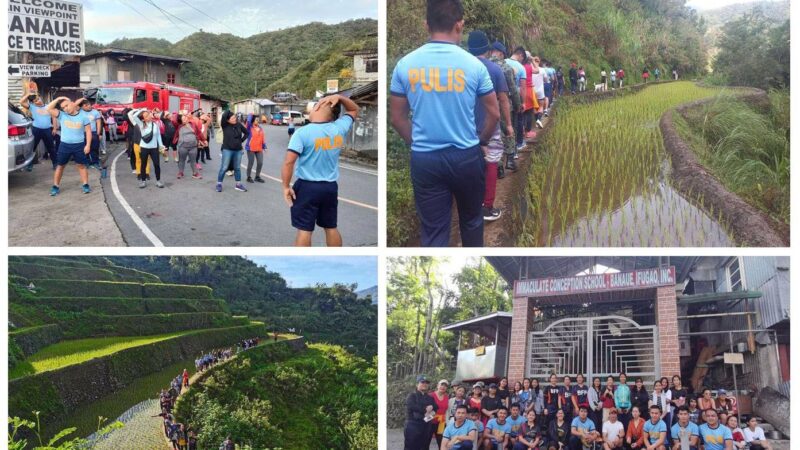 FUN WALK FOR A CAUSE IN BANAUE, IFUGAO
