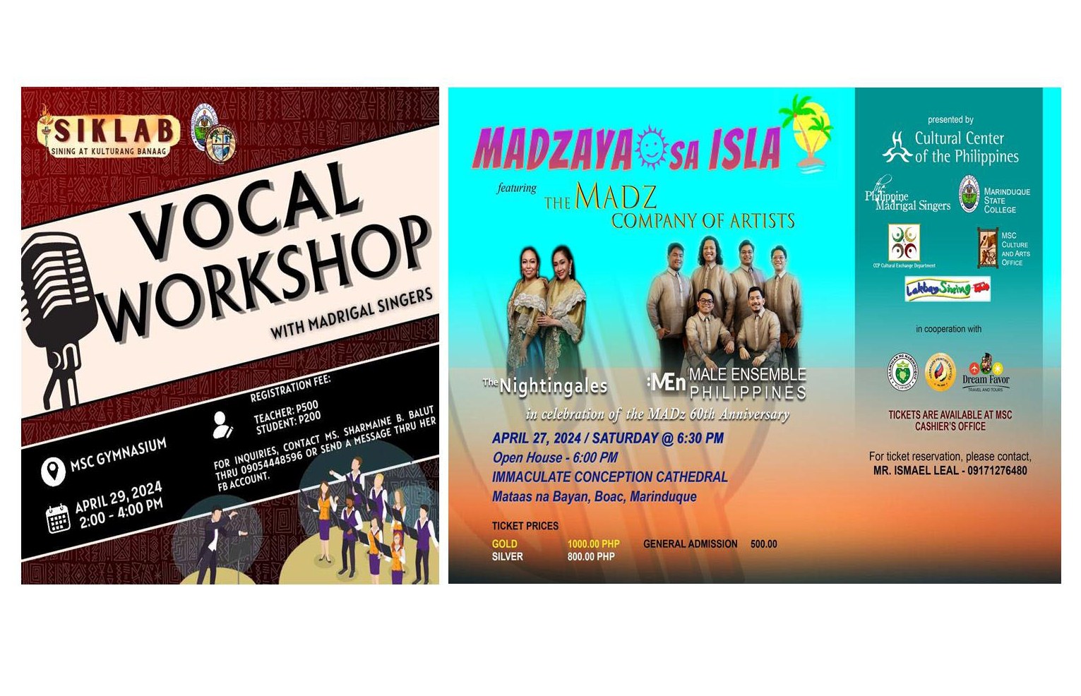 MADzaya sa Isla this April, CCP returns to conduct Outreach in Marinduque