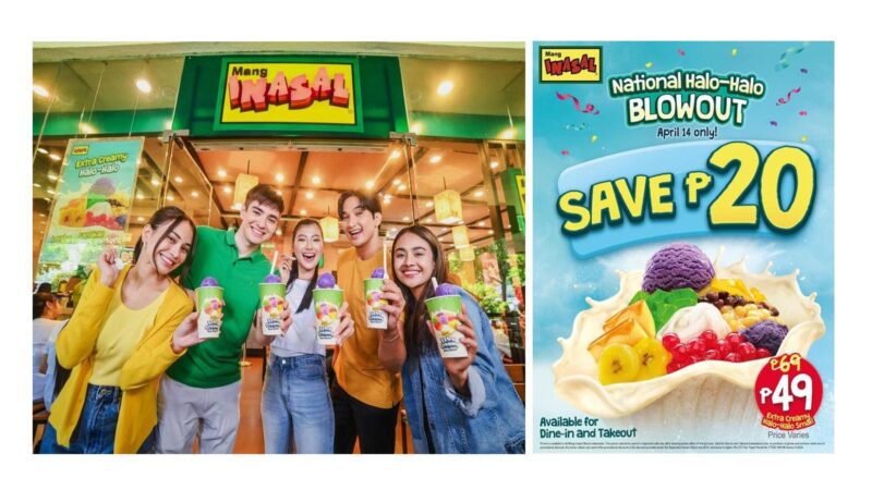 Mang Inasal’s ‘National Halo-Halo Blowout’ is happening this April 14