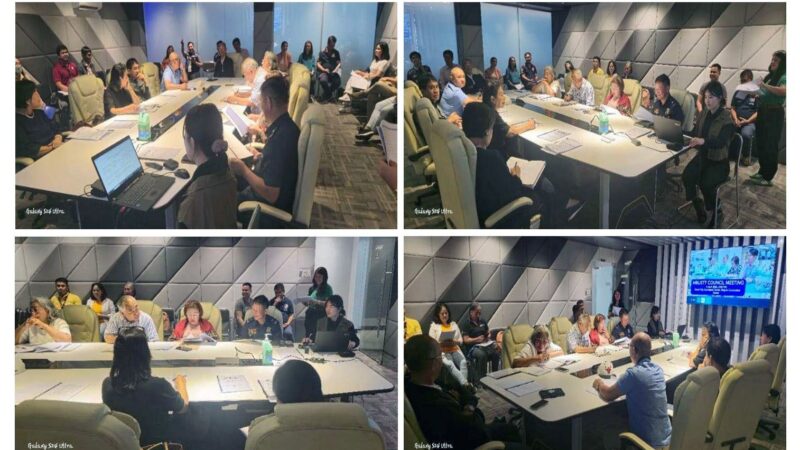 PRO Cor RD PEREDO JR. remains committed to stepping up its efforts to ensure growth and prosperity and ensure the safety of the community in an MBLISTT Council Meeting