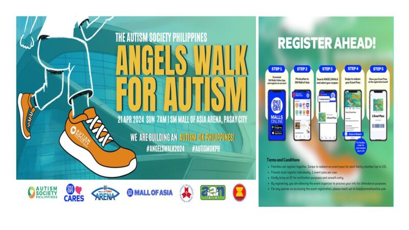 SM, ASP unite for an Autism-OK Philippines with ASP Angels Walk for Autism