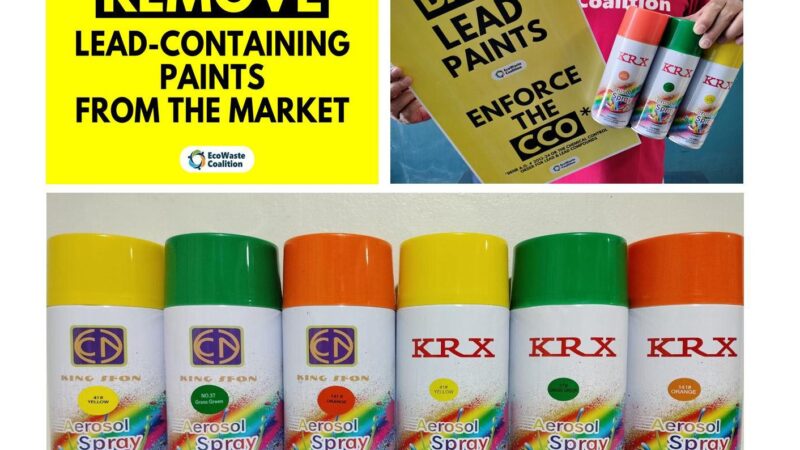 Warning Out on Three Violative Paint Products with High Lead Content