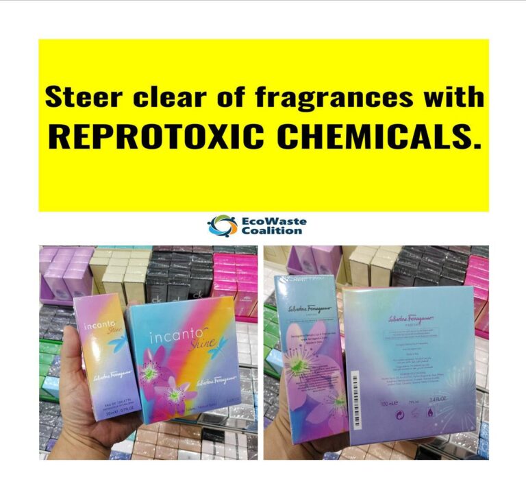 Reprotoxic EcoWaste Coalition Lauds Looming Phase-Out of Synthetic Fragrance ...