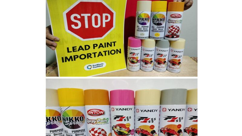 EcoWaste Coalition: 7 More Paints from China and Thailand Failed Laboratory Tests for Lead Content