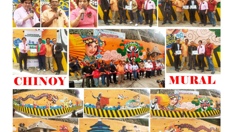 BAGUIO CHINOY MURAL WALL INAUGURATED
