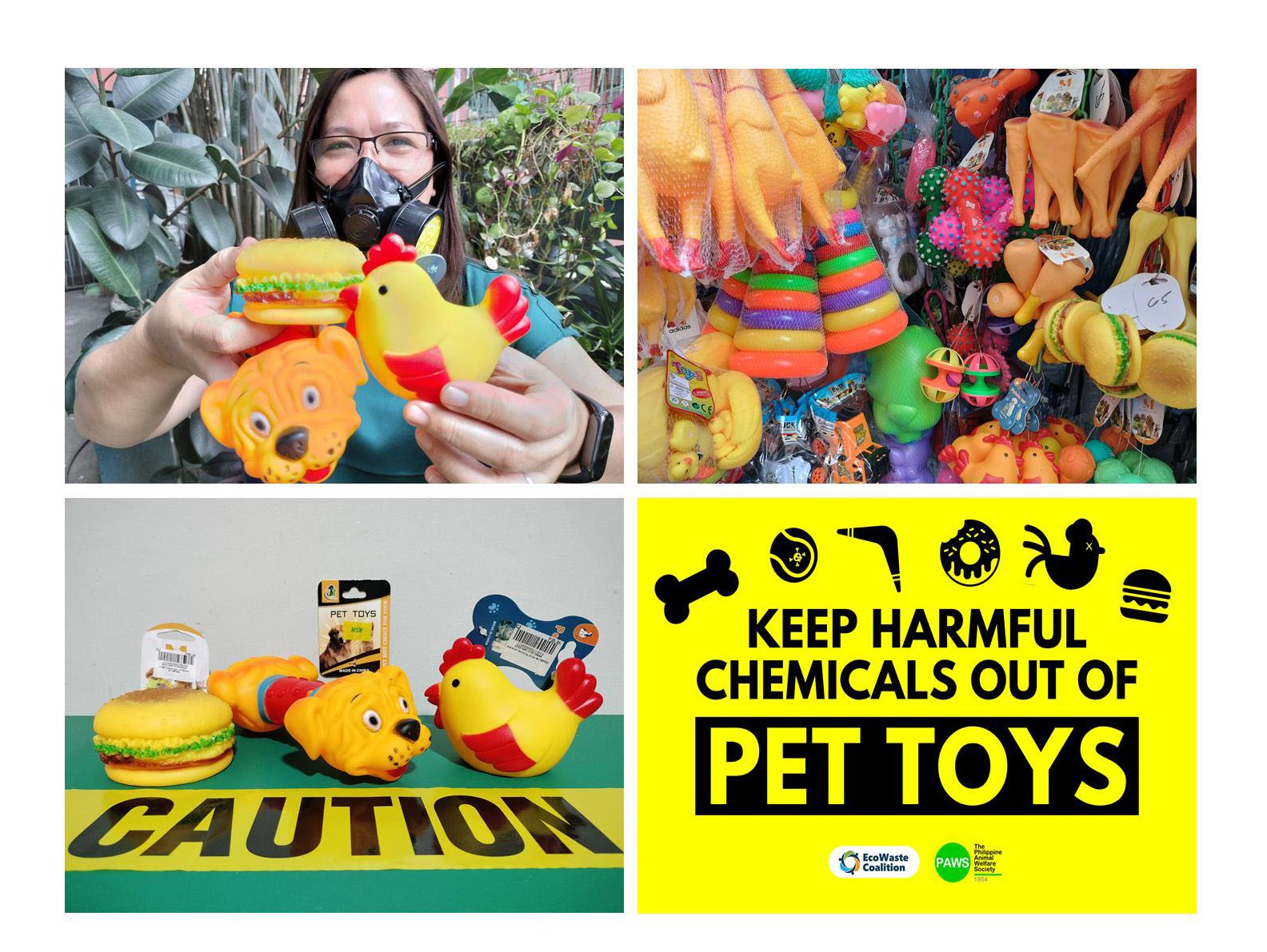 Squeaky Plastic Pet Toys Found Contaminated with Toxic Chemicals Banned in Children’s Toys