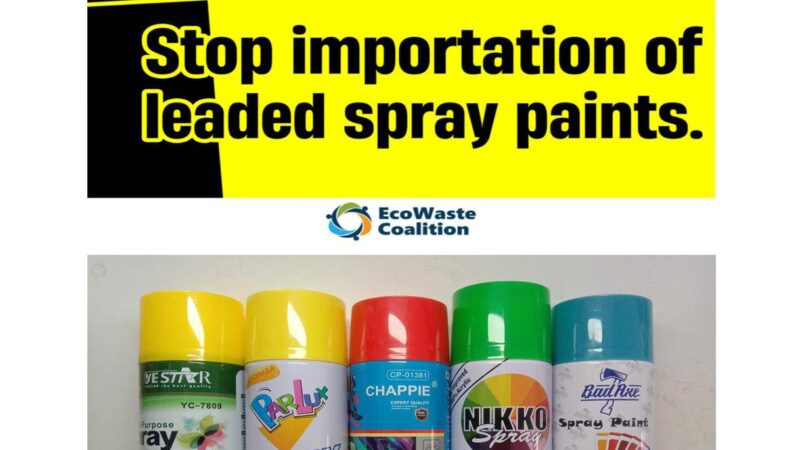 FDA Bans 3 Lead-Containing Spray Paints