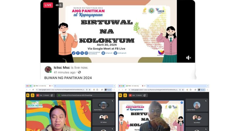 National Literature Month Colloquium and Book Nook Marinduque Activity by Rachel Real and Nicole Jarabe, MSC Interns