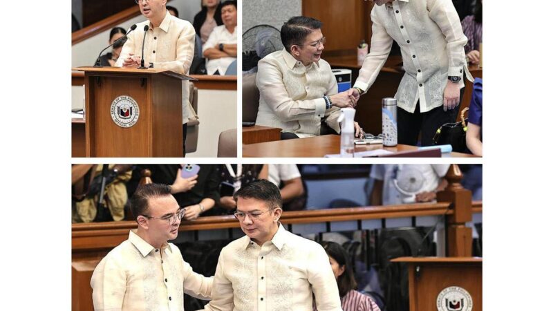 Chiz Escudero inihalal na bagong Senate President; Cayetano ang bagong Committee on Accounts chair