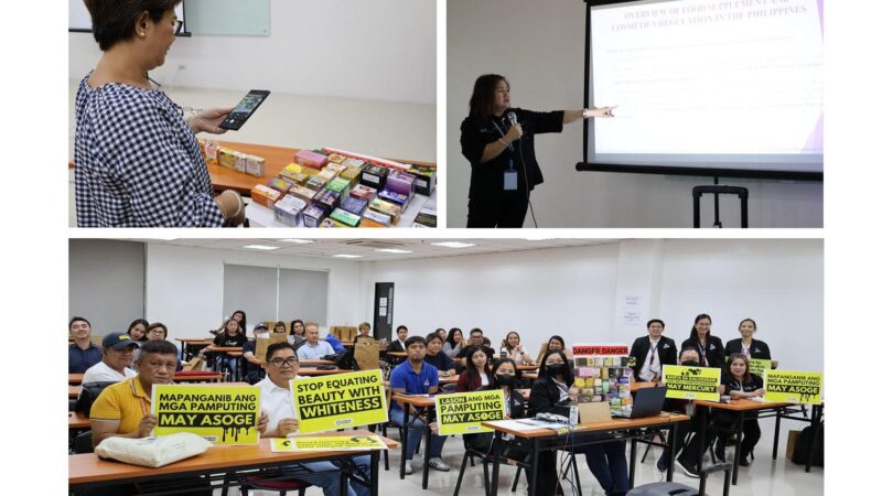 QCHD Steps Up Drive to Promote Business Compliance with Laws Banning Mercury Cosmetics