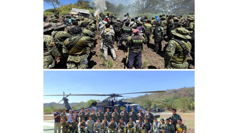 TOG2 facilitates 10-day COPLAN “Highlander” in Kalinga, operatives uproot 861M worth of Marijuana