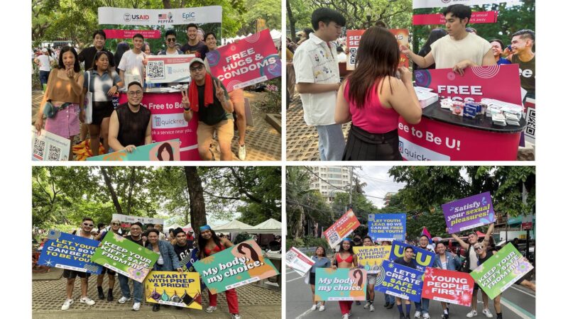 Free To Be U brings HIV awareness and support at this year’s Pride PH Festival